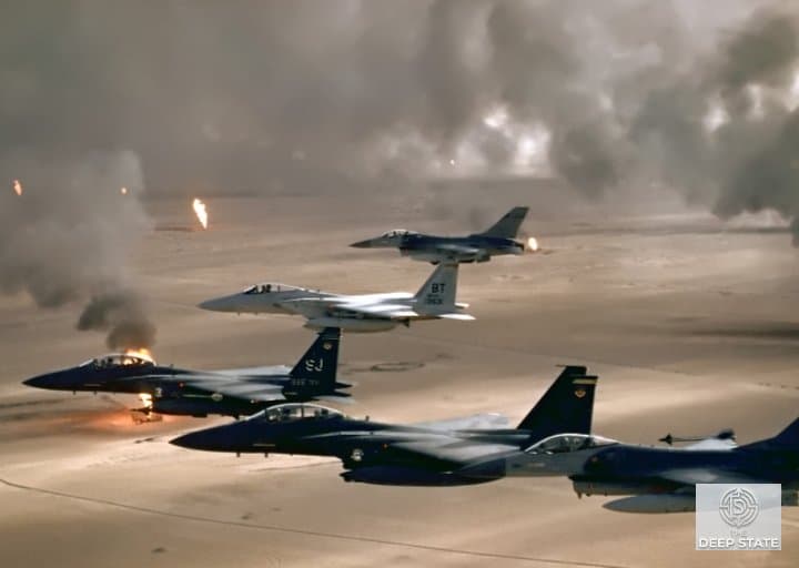 US STRIKES IRANIAN RADAR SITES AS TEHRAN TARGETS AMERICAN FORCES IN KUWAIT