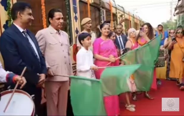 PALACE ON WHEELS MAKES HISTORY
India's Royal Train Runs in May for the First Time in 45 Years
By DeepState News Network