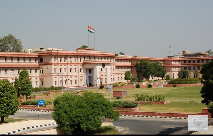 Rajasthan Secretariat in Jaipur, where key administrative decisions are coordinated.